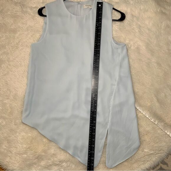 Sz Small Aritzia Babaton Light Blue Tank Blouse Top - Picture 3 of 10